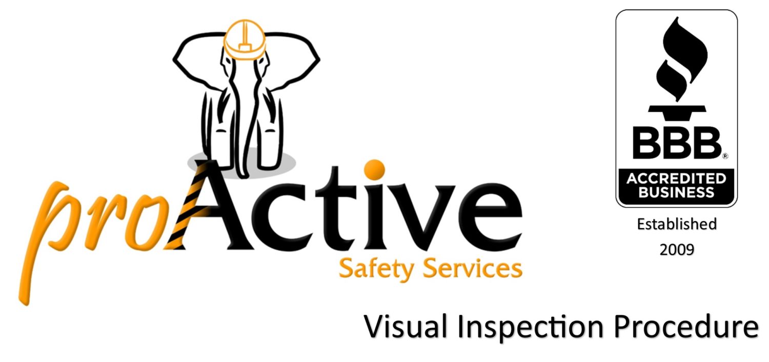 Visual Inspection Procedure proActive Safety Services