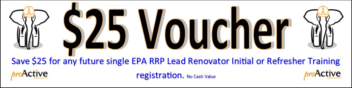 Harrisburg EPA RRP Initial Certification – Lead Renovator Training - Harrisburg, PA - CONFIRMED COURSE